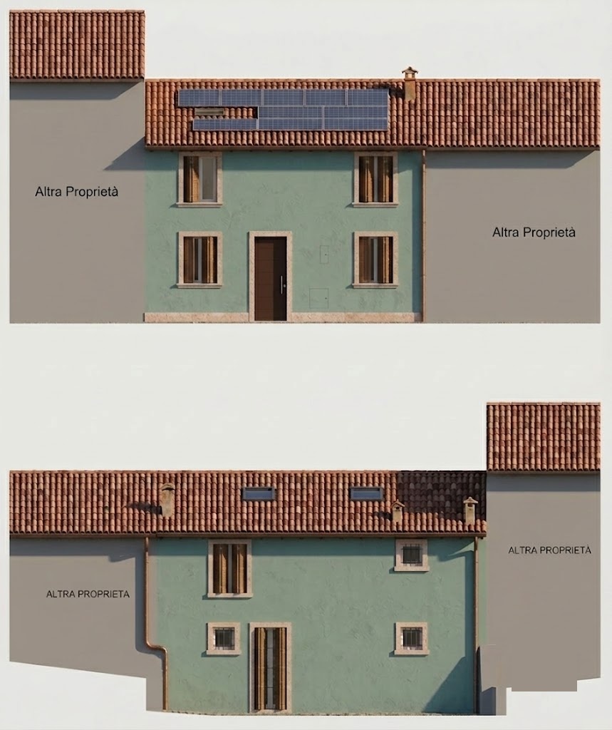 prospetti nord e sud, ristrutturazione 29-299